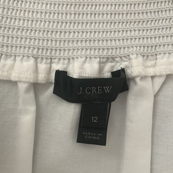 J. Crew White Off-Shoulder Dress - Picture 4 of 9